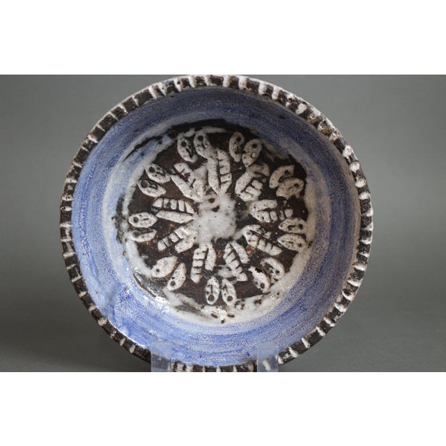 Mid-Century Modern Decorative Ceramic Bowl by Albert Thiry, 1970s For Sale - Image 9 of 17