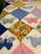 Textile Vintage Butterfly Handmade Quilt For Sale - Image 7 of 12