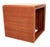 Vildbjerg Møbelfabrik Mid Century Danish Modern Teak Cube Table Nest Att. To Kai Kristiansen for Vildberg Mobelfabrik Model 33 C. 1960's For Sale - Image 4 of 14