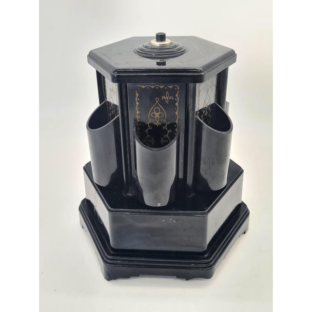 Plastic Cigarette Dispenser with Music Box from Selcol, England, 1960s For Sale - Image 7 of 14