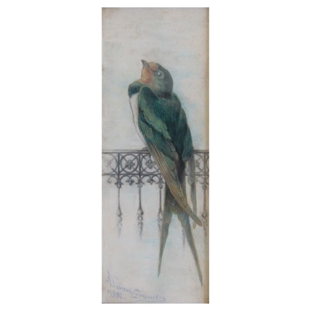 Aleksandr Savchenko-Belsky, Martin, 1936, Pastel on Paper For Sale