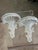 1970s Vintage Italian Ceramic Wall Brackets, a Pair For Sale - Image 5 of 7