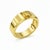 Citrine Solitaire Ring for Men Silver, Gold, Size 9.5 For Sale - Image 4 of 6
