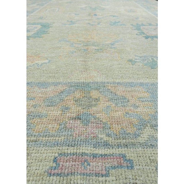 Early 21st Century Turkish Oushak Rug 5'1" x 7'2" #17362 For Sale - Image 5 of 8