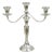 Vintage Revere Silversmith Sterling Silver Weighted 3 Arm Candelabra Candlestick For Sale