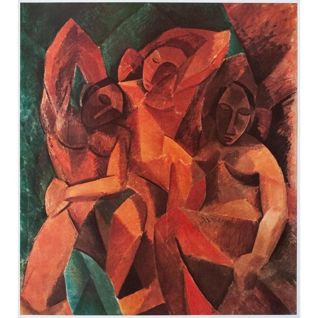 1954 After Pablo Picasso "The Three Women" First Limited Edition Period Offset Lithograph For Sale
