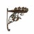 Art Nouveau Italian Lacquered Wrought Iron Corner Shelves, 1910s, Set of 2 For Sale - Image 6 of 8