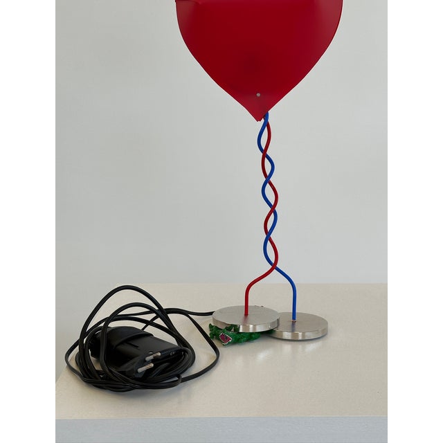 1980s One from the Heart Table Lamp by Ingo Maurer, 1980s For Sale - Image 5 of 13