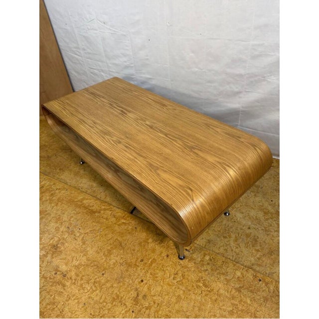 Wood Vintage Style Sputnik Coffee Table, 1990s For Sale - Image 7 of 11