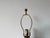 Vintage Rattan and Beige Glaze Ceramic Table Lamp For Sale In Miami - Image 6 of 9