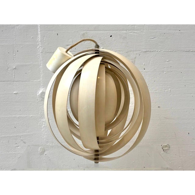 Metal Moon Pendant Lamp by Verner Panton for Louis Poulsen, 1960s For Sale - Image 7 of 18