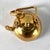 Vintage Teapot 18k Yellow Gold Charm Pendant, 1960s For Sale - Image 11 of 15