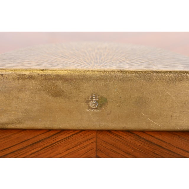 Roycroft Arts & Crafts Hammered Brass Desk Accessory Set Chairish