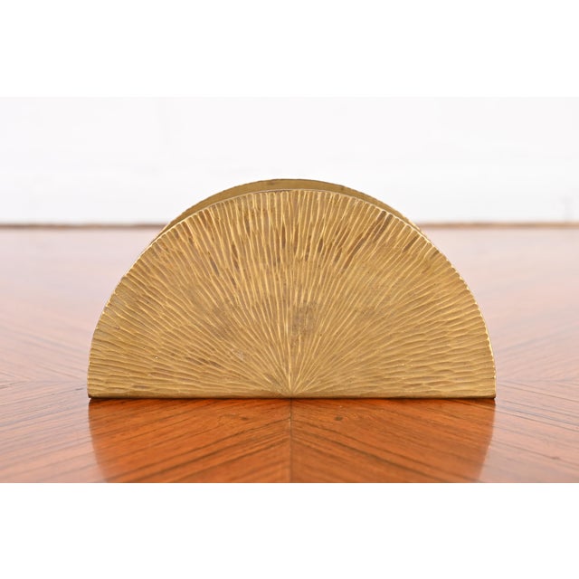 Roycroft Arts & Crafts Hammered Brass Desk Accessory Set Chairish