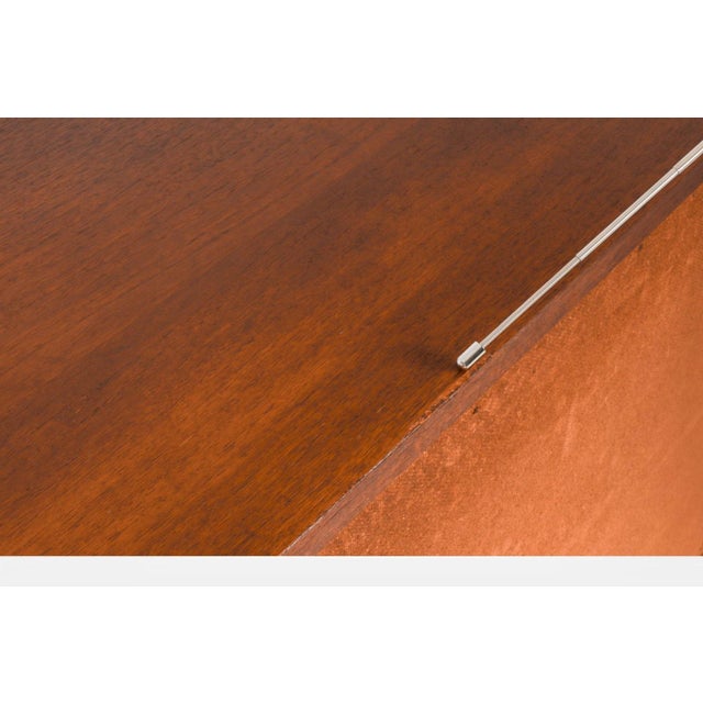 Mid Century Walnut Credenza Dresser Bassett For Sale - Image 12 of 13