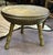 Early Middle Eastern Etched and Pierced Brass Three Leg Trim Pod Footstool For Sale In New York - Image 6 of 8
