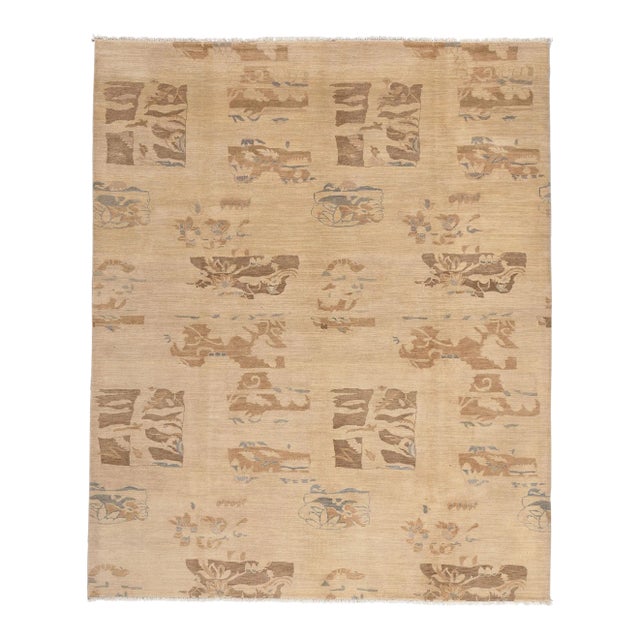 Vintage Indian Rug - 08'00 X 09'09 For Sale