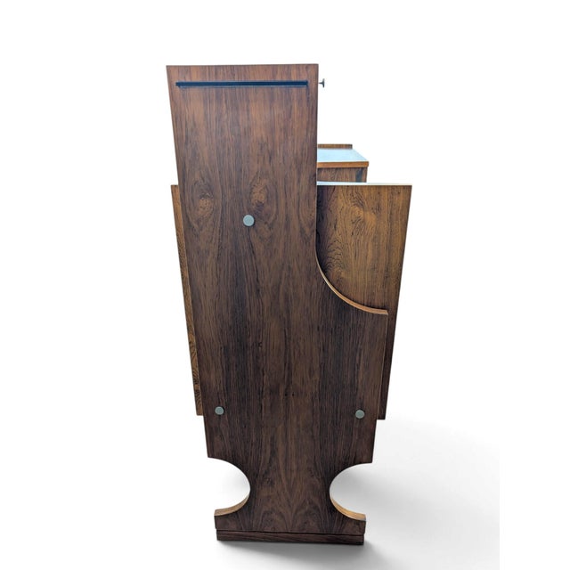 Vintage Mobile Bar in Teak, 1960s, Set of 4 For Sale - Image 11 of 18