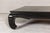 Brown Teak Wood Chow Legs Coffee Table with Custom Black Lacquer Finish For Sale - Image 8 of 12