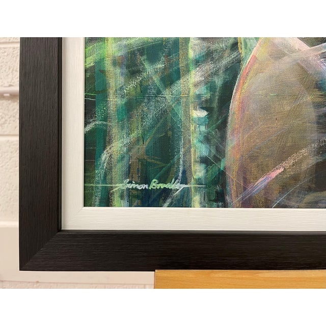 Contemporary Figurative Painting of Female Figure by British Artist 2020 For Sale - Image 11 of 14