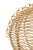 Indian Round Rattan Lamp Shade with Cord Kit For Sale - Image 3 of 5