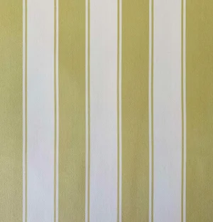 Free Spirit Designer Vicki Payne Green & White Stripe Fabric Sample
