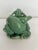 Late 19th Century Rare Watcombe Torquay Majolica Green Glazed Frog Pulling Shell For Sale - Image 5 of 12