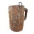 Early 20th Century Nepalese Carved Milk Jugs- a Set of 4 For Sale - Image 4 of 8