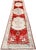 Vintage Circa 1940 Turkish Oushak Runner Rug , 2ft 11in X 11ft 5in For Sale - Image 9 of 11