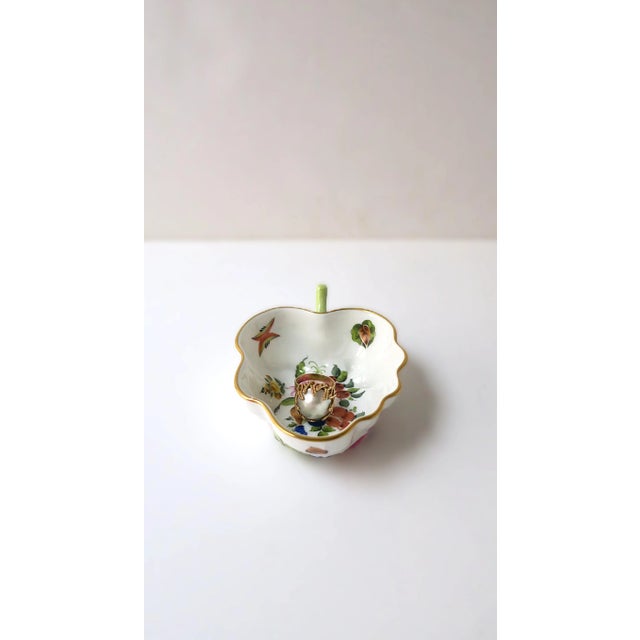 Ceramic Herend Porcelain Bowl For Sale - Image 7 of 16