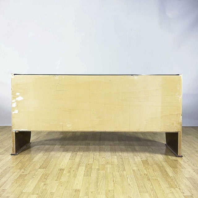 Art Deco Sideboard in Walnut Burl by Lupparelli Cicli Foligno, 1930s For Sale - Image 11 of 18