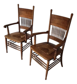 Belle Epoque Shaker Chairs, Set of 2