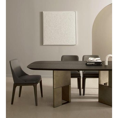 Tetris Laguna Oak and Bronze Dining Table, 10 Seats, by Morica Design Dimensions: D 120 x W 300 x H 75 cm. Materials:...