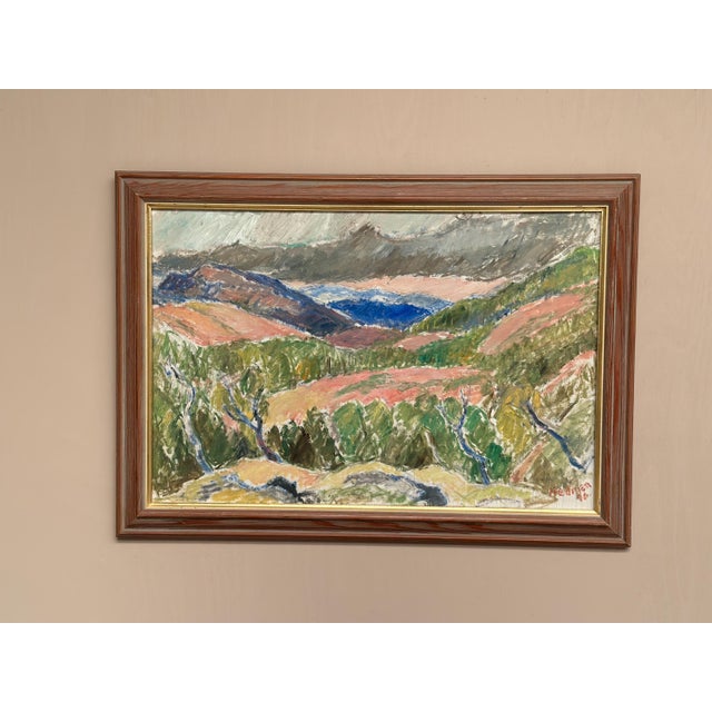 1940s John Hedman, Jämtland, 1946, Oil on Panel, Framed For Sale - Image 5 of 16