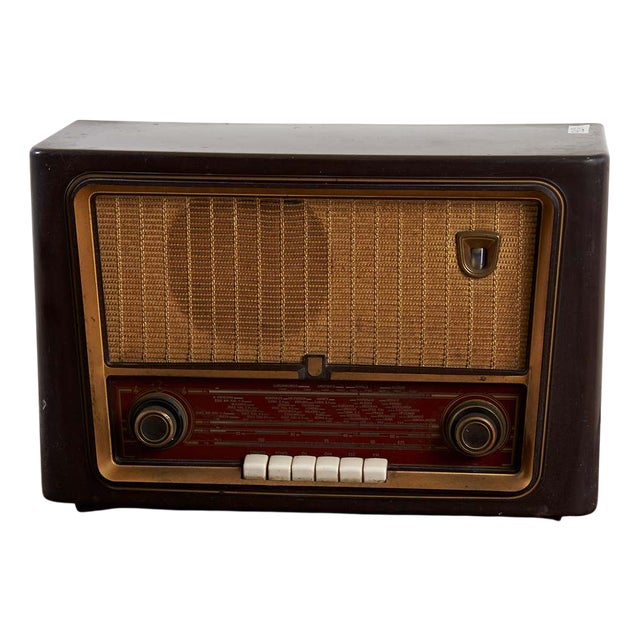 Vintage Valve Radio from Philips, 1950s For Sale