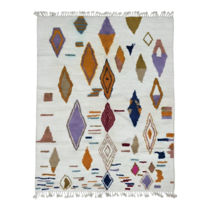 Handmade Moroccan Berber Rug - 10.3 X 8.3 Ft