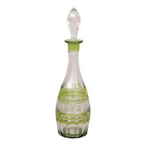 Bohemian Cut Glass Decanter