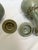 Vintage Green Ceramic Urn Jars – Pair For Sale - Image 9 of 10
