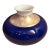 Cobalt Blue and Gold Hutschen Reuther Vase For Sale