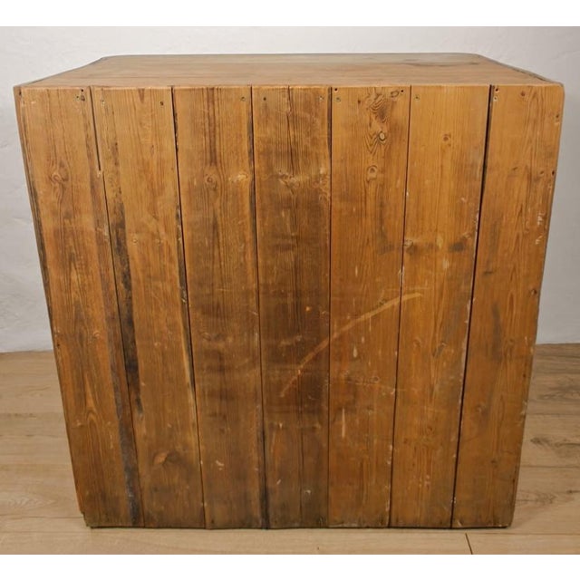 Vintage Campaign Pine Chest of Drawers, 1960 For Sale - Image 16 of 18