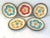 1980s Clay Art Hibiscus Plates, Set of 5 For Sale In West Palm - Image 6 of 6