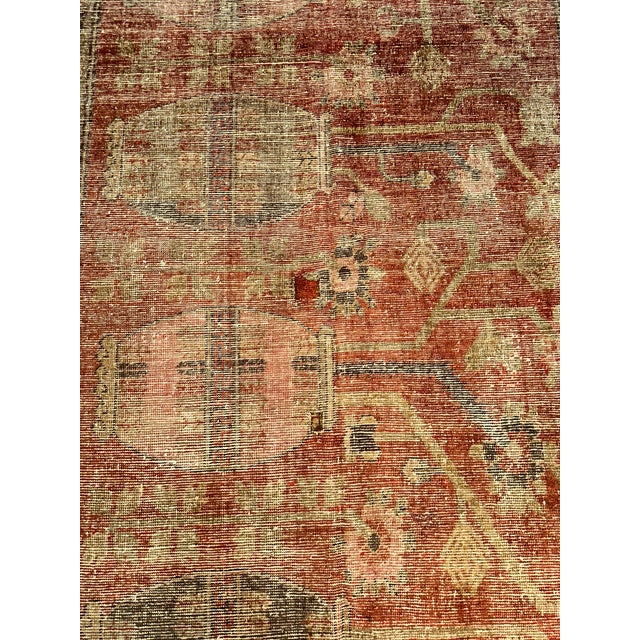 Antique 1900 Samarkand Vase and Tree Rug For Sale - Image 4 of 5