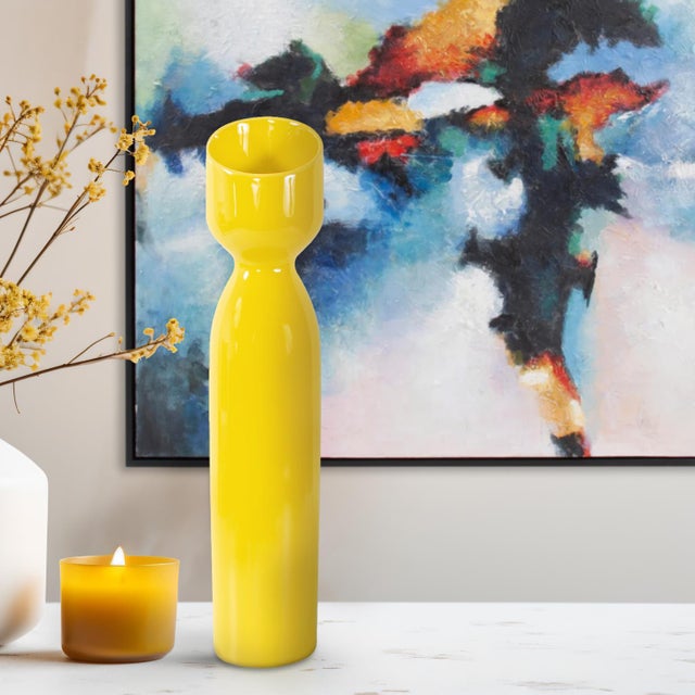 Holland Daffodil Tall Vase For Sale - Image 10 of 11