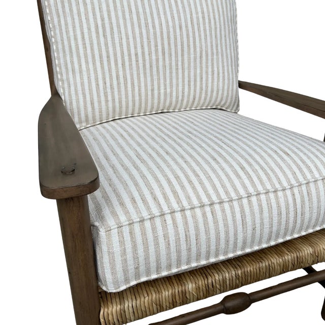 2020s Cr Laine June Rush Chair and Ottoman Set For Sale - Image 5 of 12
