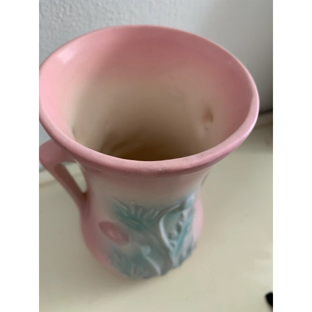 American Hull Vintage 1930s Vase in Thistle For Sale - Image 3 of 7