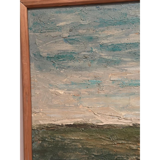 Swedish School, Scanian Plains, 1960s, Oil on Panel, Framed For Sale - Image 6 of 18