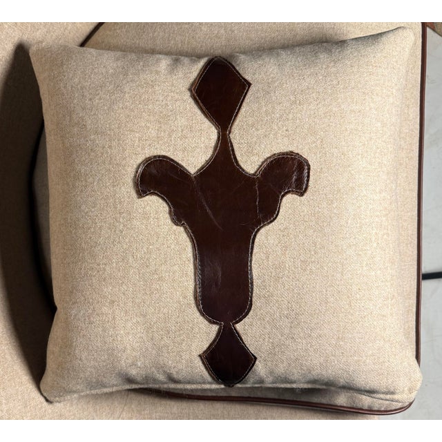 2020s Wool Custom Slipper Chair For Sale - Image 5 of 6