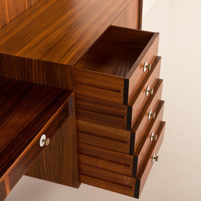 Mid-Century Modern Italian Wall Unit by George Coslin for 3V Arredamenti, 1960s For Sale - Image 17 of 18