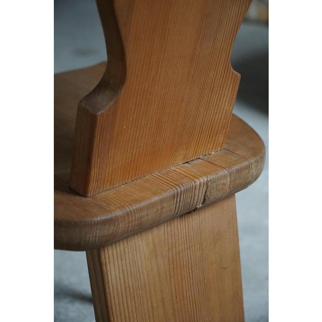 Pine Ängåsen Dining Chairs from Ferdinand Lundquist, Sweden, 1940s, Set of 4 For Sale - Image 15 of 18