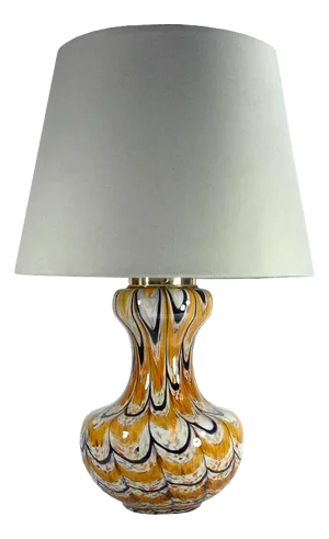 Large Murano Glass Table Lamp, Italy, 1970s